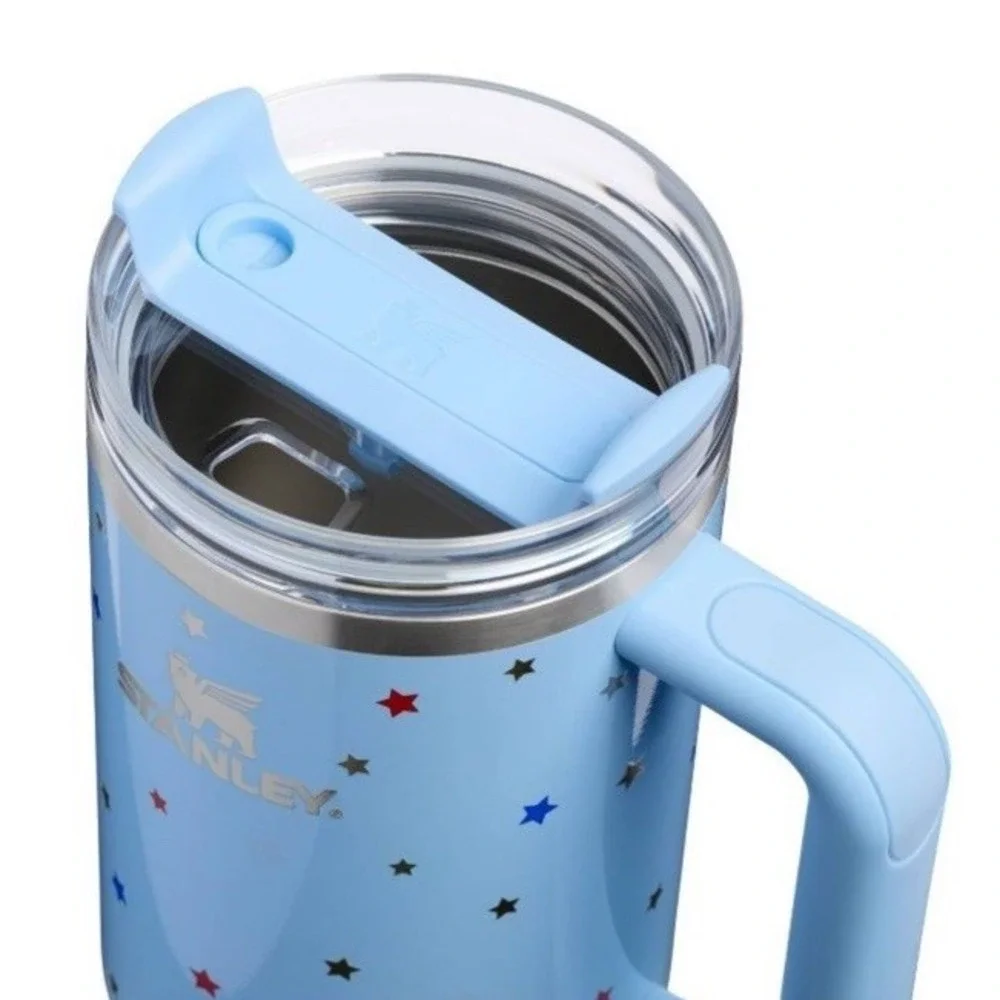 NEW Stanley 40oz Tumbler Ombre Starry Sparkle Target Stars Stripes Collection